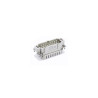 Insert HVES, Raccordement à ressort, mâle, 12 pin, 16A, Polycarbonate, 24B|48B 